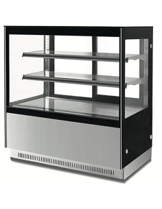 Vitrina pastelería refrigerada ventilada 2 estantes GN