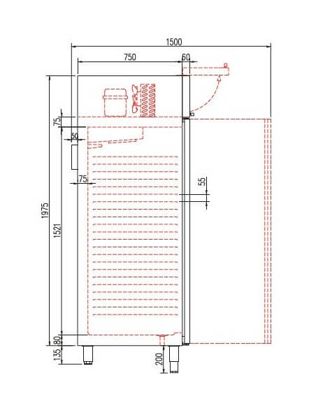 ▷ Congelador Vertical 5 Cajones Liebherr FNe 4625 | [Oferta y Precio]