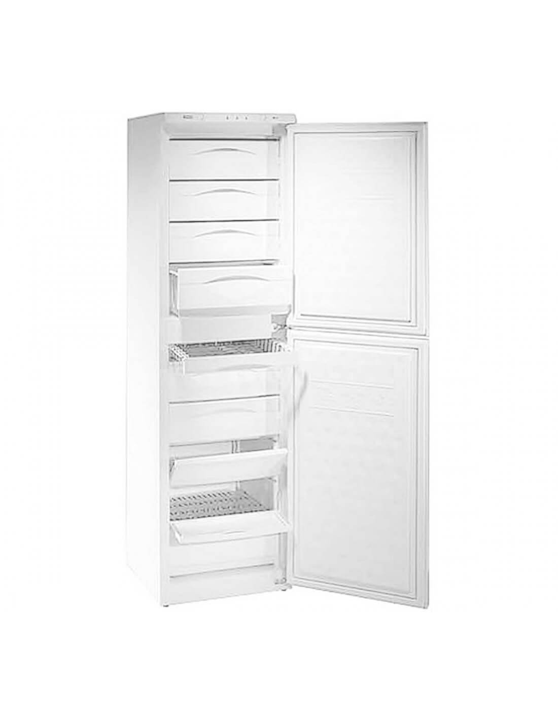 Congelador con cajones puerta ciega blanco para cocinas