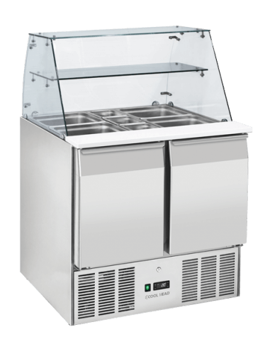 Vitrina refrigerada kebab y ensaladas Cool Head CRQ90A