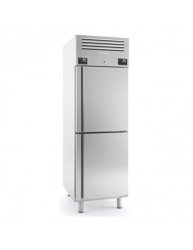 Armario frigorífico y congelador 2 puertas 560 litros INFRICO AGN702MX
