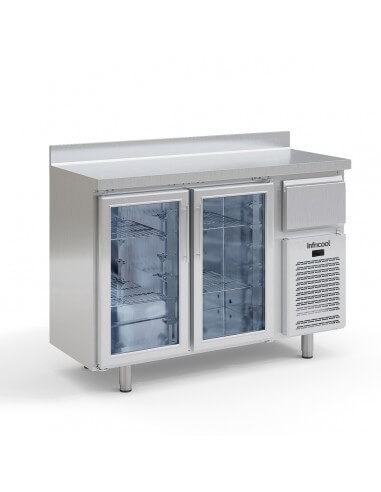 Frente mostrador refrigerado puerta cristal INFRICO Infricool IF602PCR