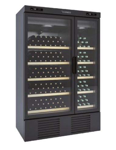 Expositor refrigerado de vinos 2 temperaturas CORECO CAGMW-125