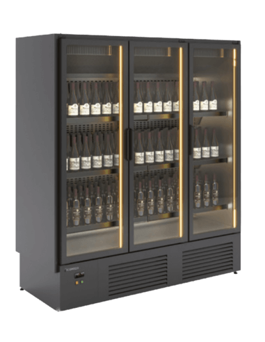 Expositor refrigerado de vinos 3 puertas CORECO CEFIW-3R