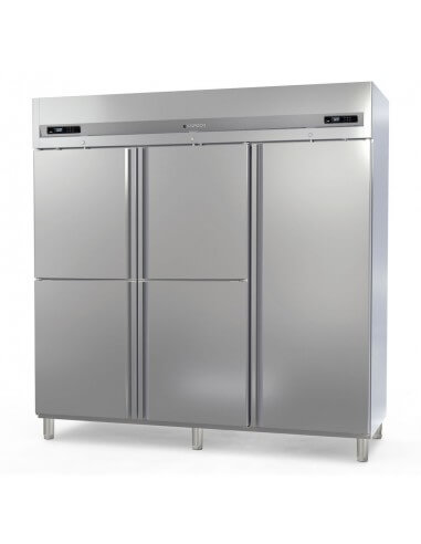 Armario refrigerado con dept. pescado 5 puertas 2100 litros CORECO AGP-2005