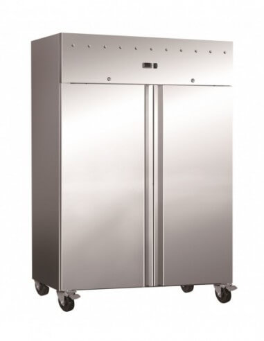 Armario Refrigerado Snack Acero Inoxidable 2 Puertas 1000 litros 1340x700x2010h mm PEKIN SNACK800TNV