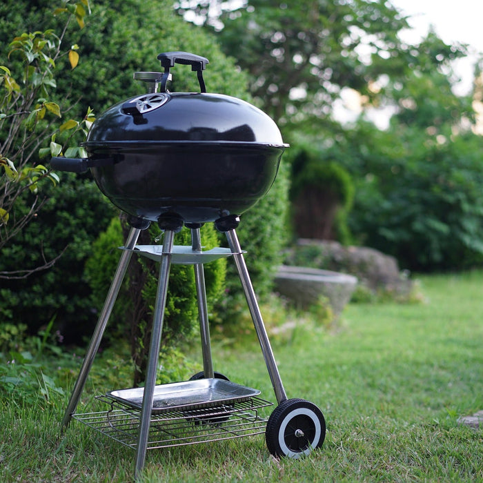 ¿Cómo encender una barbacoa de carbón portátil?