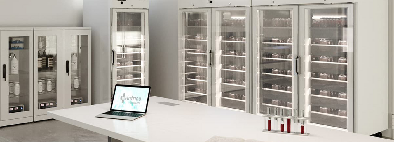 Frigoríficos Farmacia, Laboratorio, Banco de sangre