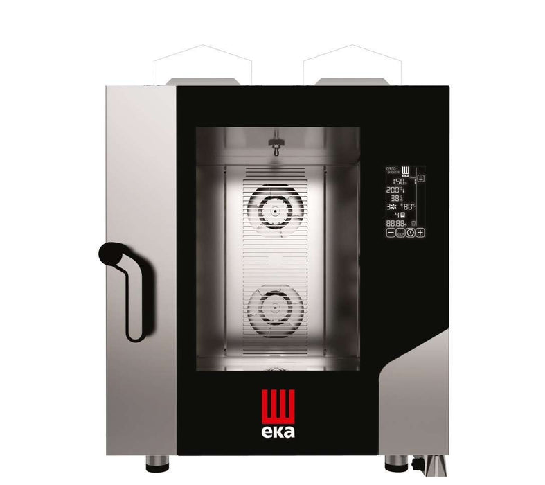 Horno a gas convección 7 bandejas GN1/1 MILLENIAL BLACK MASK MKF711GBM