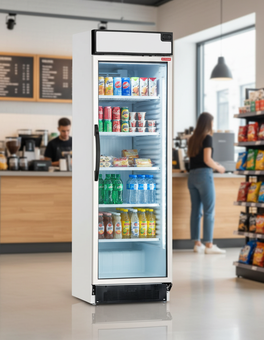 ALMISON Botellero expositor refrigerado SUB-ZERO 400 litros ALMAR3741PV