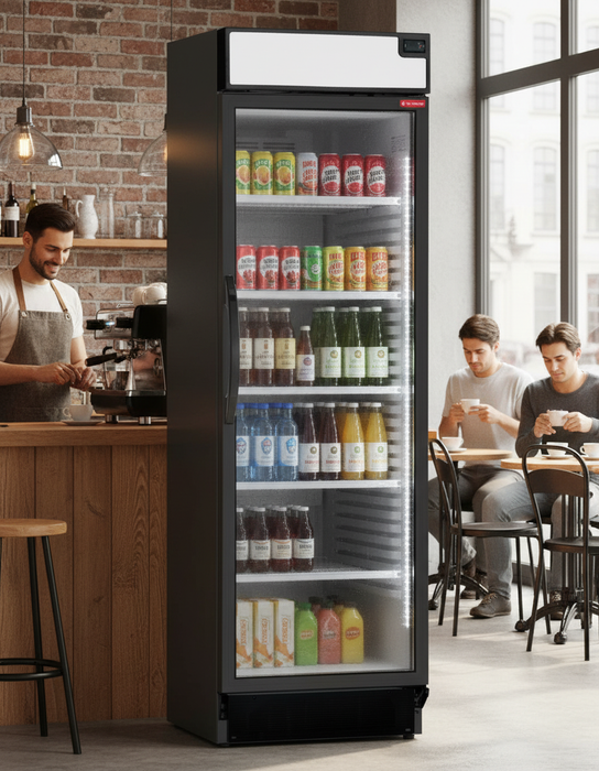 ALMISON Botellero expositor refrigerado SUB-ZERO 400 litros ALMAR3741PV