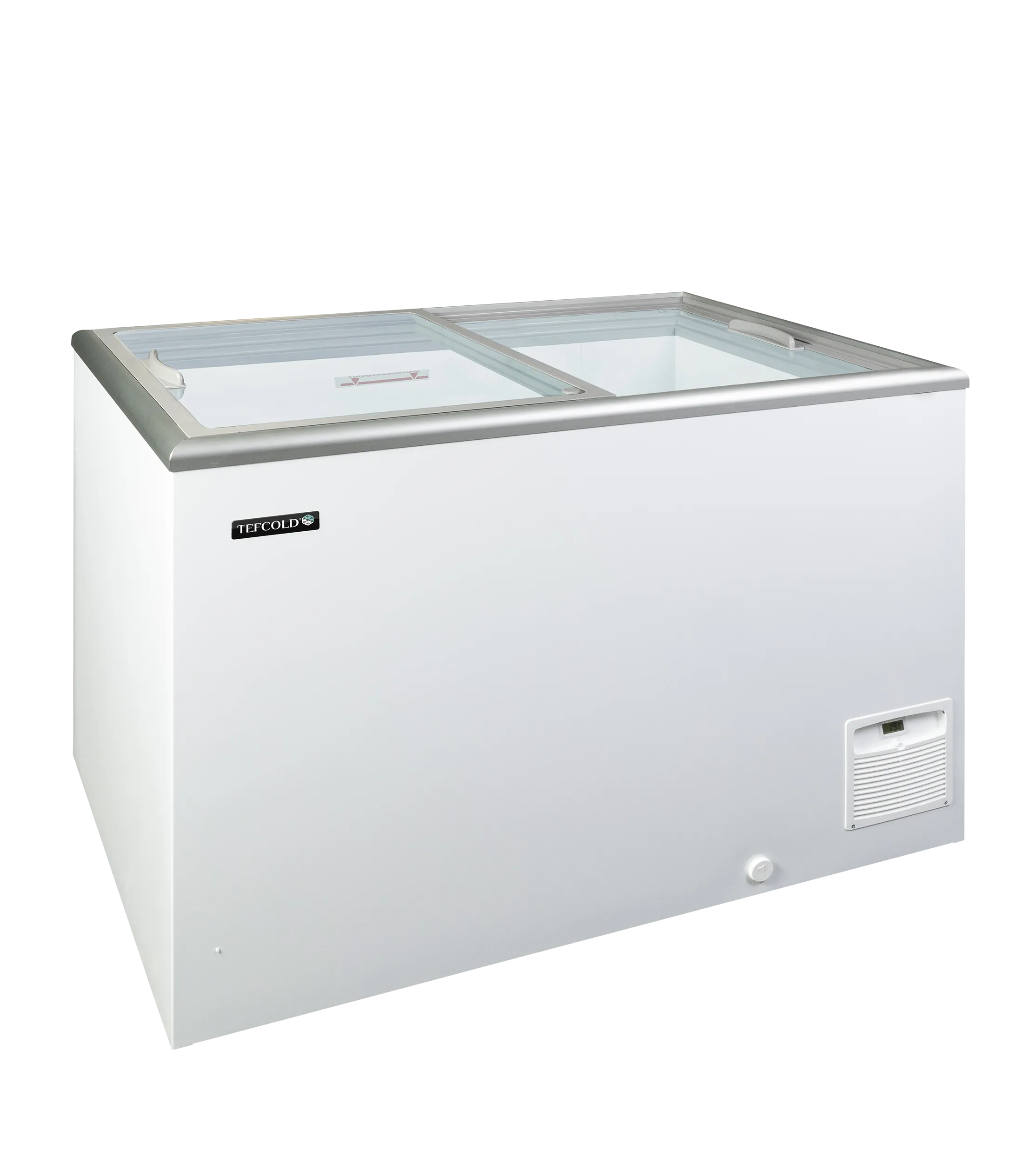 Congelador horizontal para helados tapas cristal ancho 76 cm 205 litros IDA200-W1