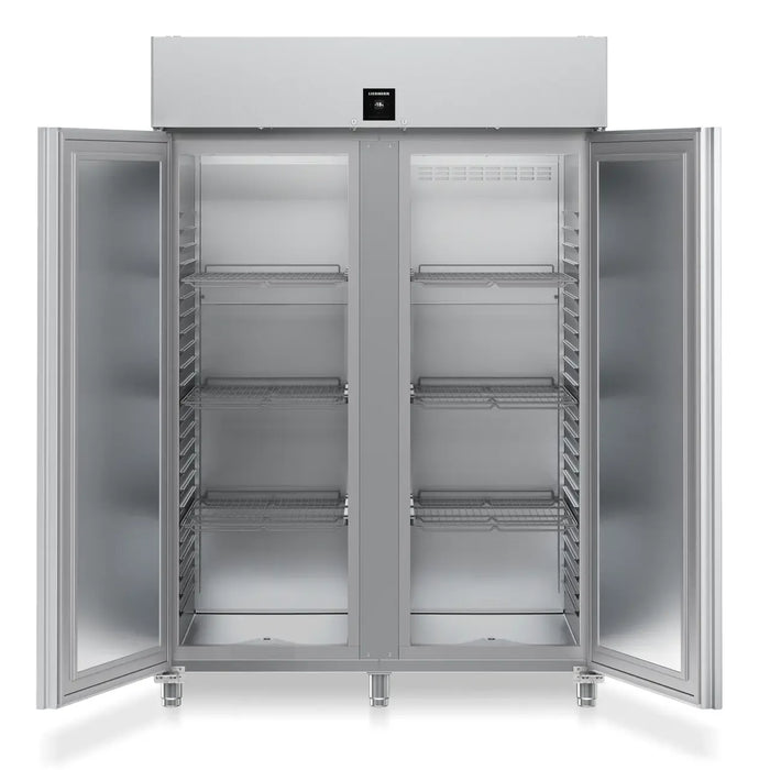 LIEBHERR Congelador vertical inoxidable NoFrost 2 puertas GN2/1 1400 litros FFPSvg 1402