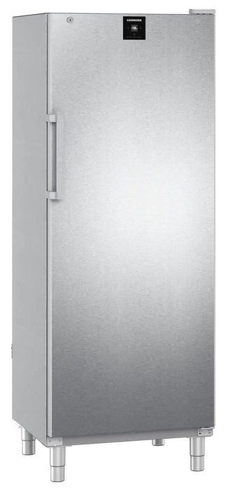 LIEBHERR Congelador vertical inoxidable NoFrost con 5 estantes 600 litros FFFCvg 6501