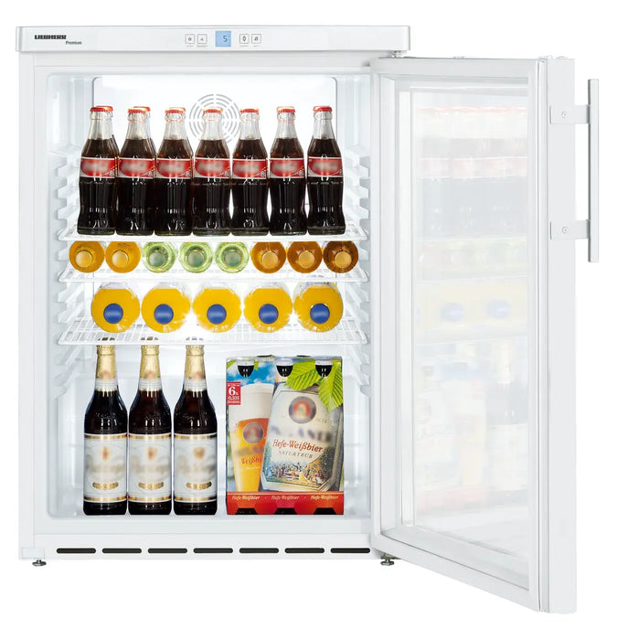 LIEBHERR Expositor refrigerado empotrable bajo encimera con enfriamiento por circulación de aire 148 Litros FKUv 1613