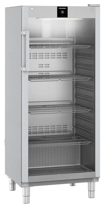 LIEBHERR Expositor refrigerado inoxidable con enfriamiento por circulación de aire 600 Litros FRFCvg 5511