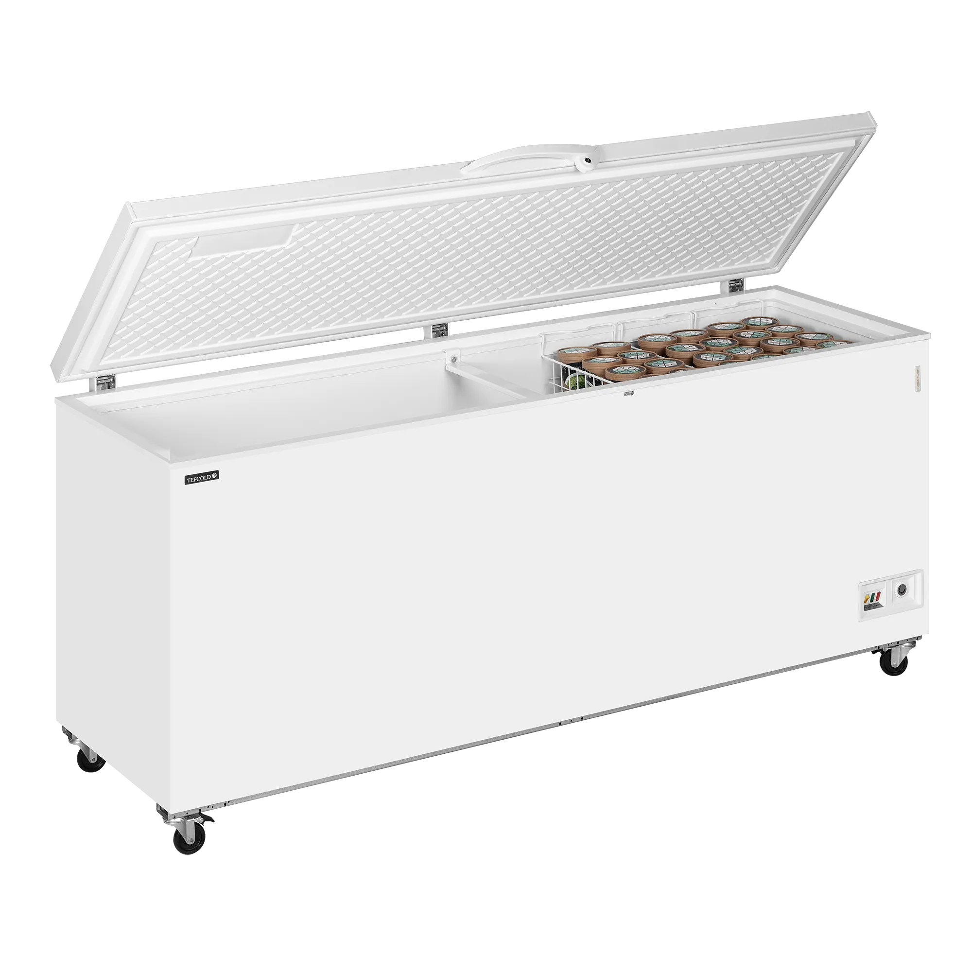 TEFCOLD Arcón congelador 660 litros ancho 206 cm CF700SL