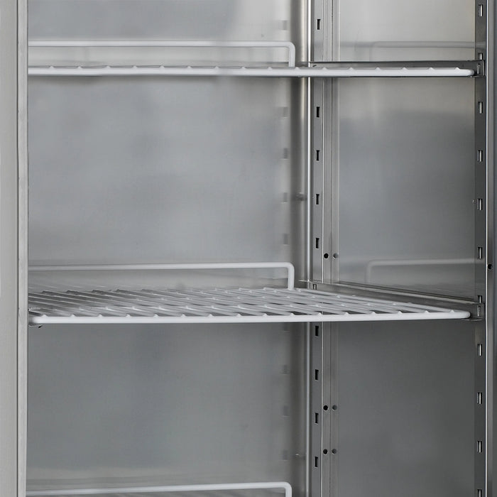 TEFCOLD Congelador vertical 2 puertas refrigeración ventilada 1000 litros RF1010