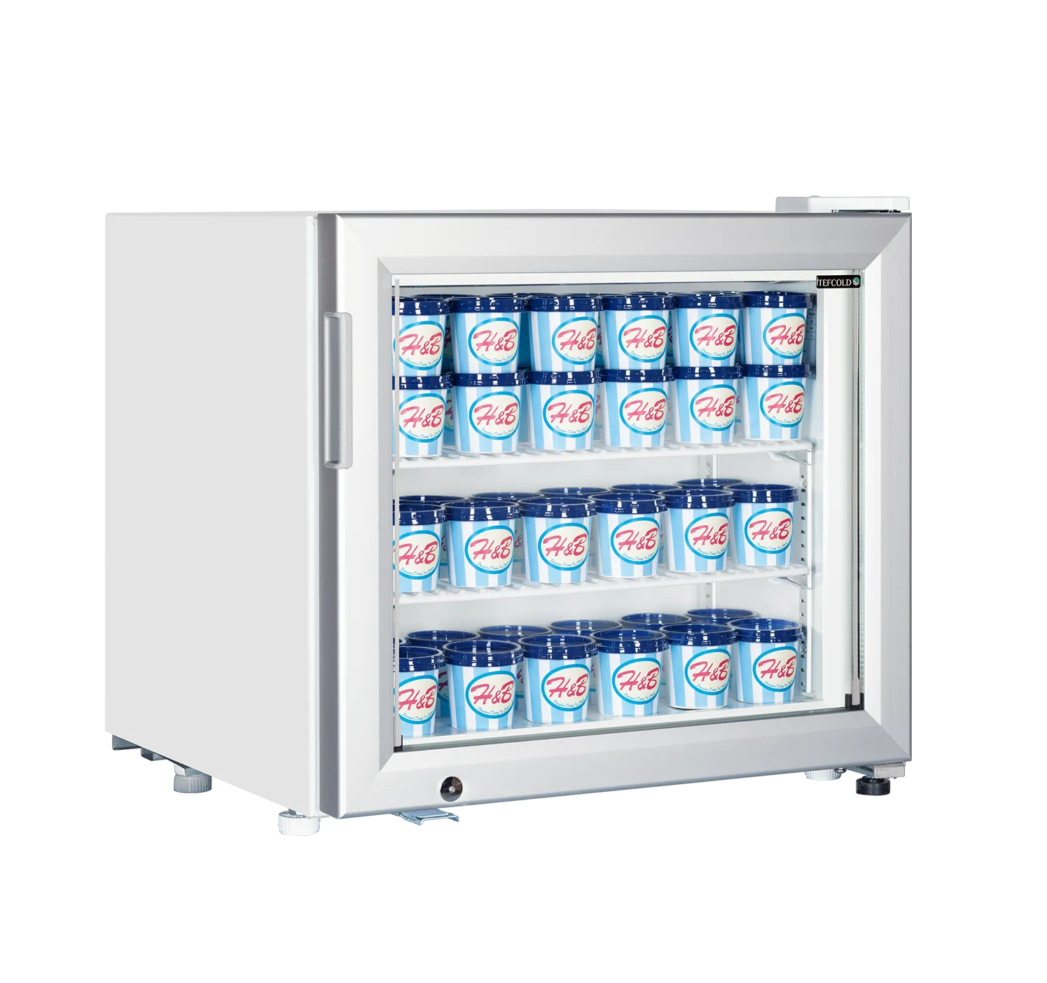 Expositor congelador vertical de sobremesa TEFCOLD UF50G