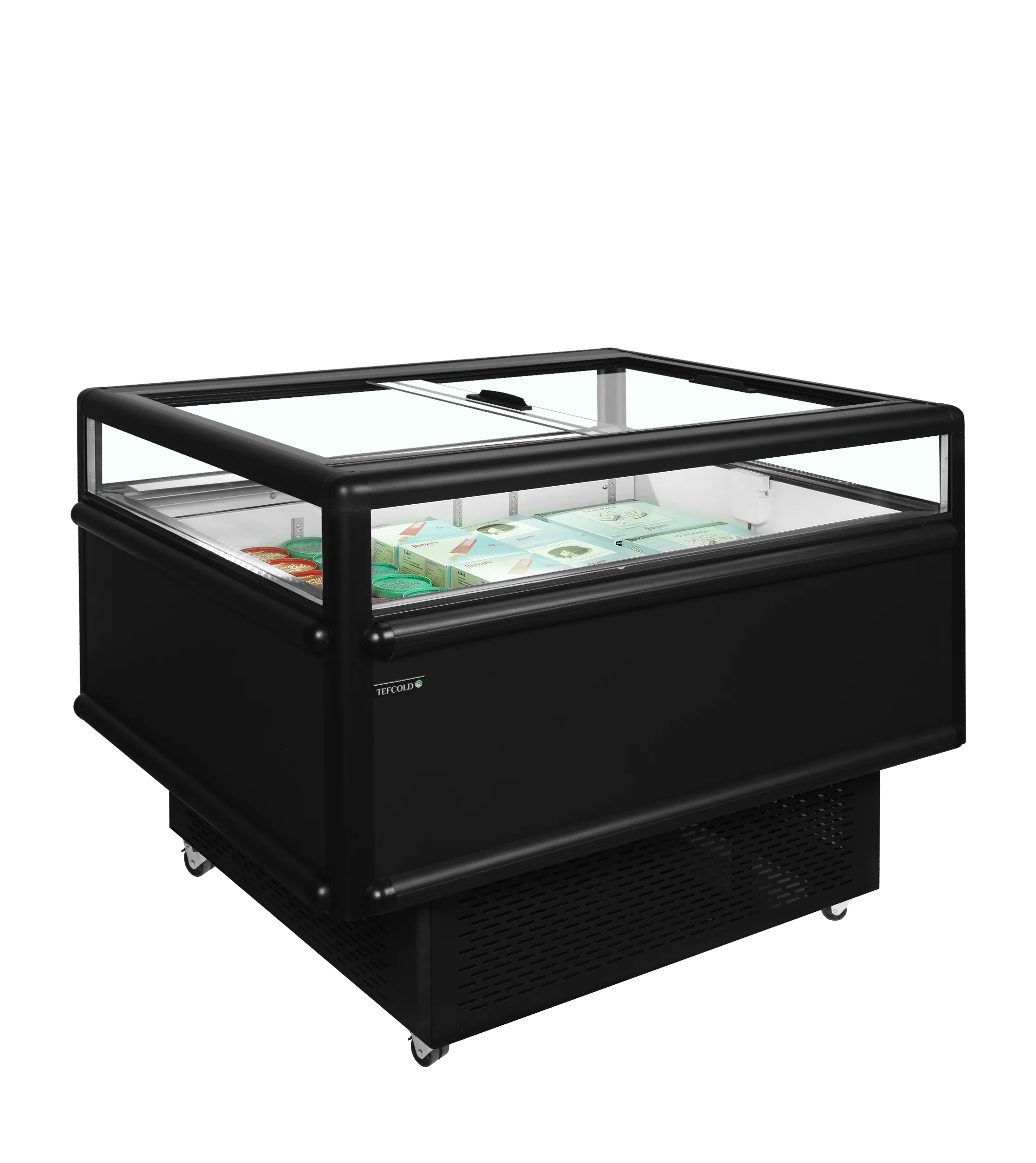 TEFCOLD Isla congelador / refrigerador UHD201 BLACK