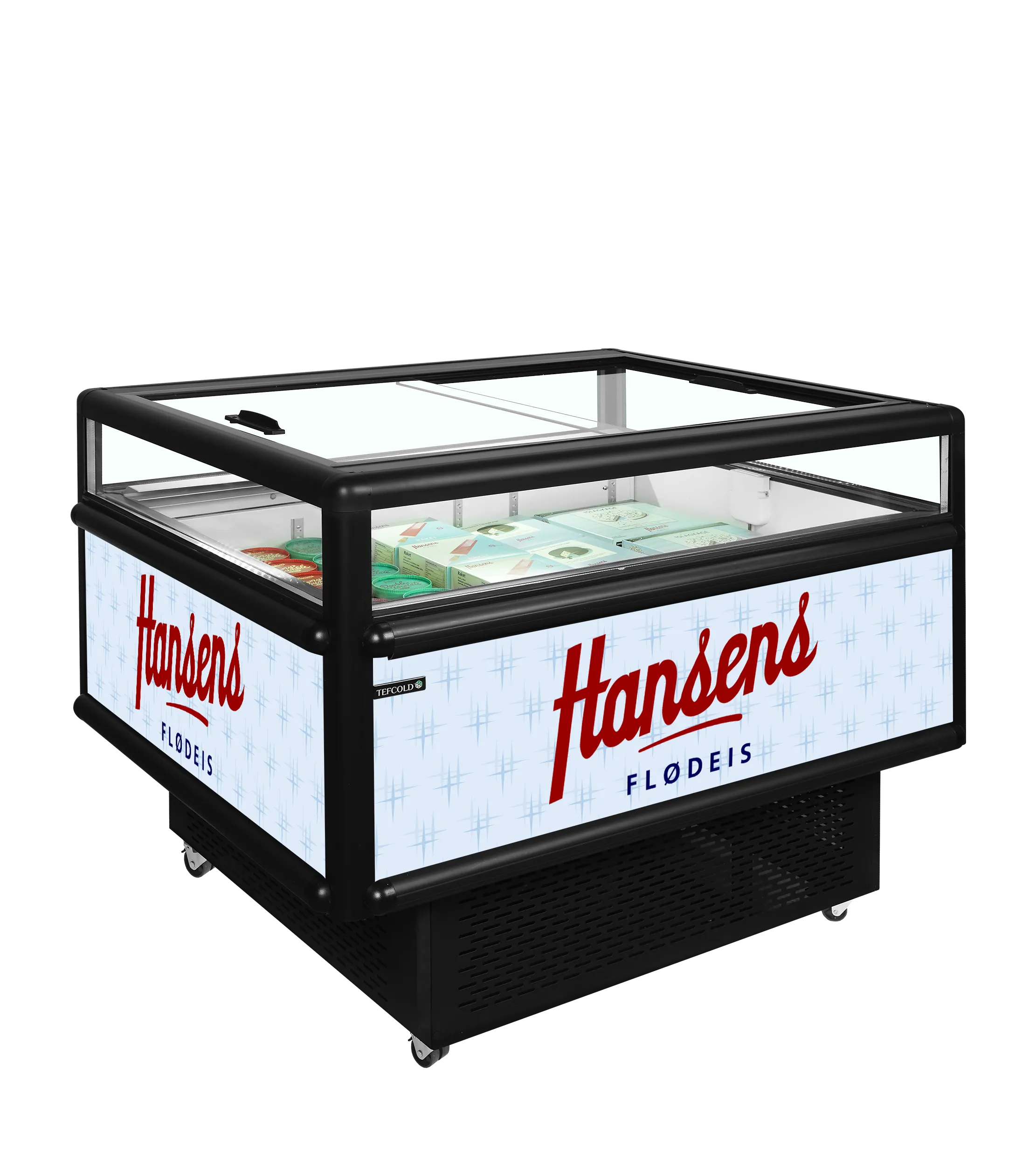 TEFCOLD Isla congelador / refrigerador UHD201 BLACK
