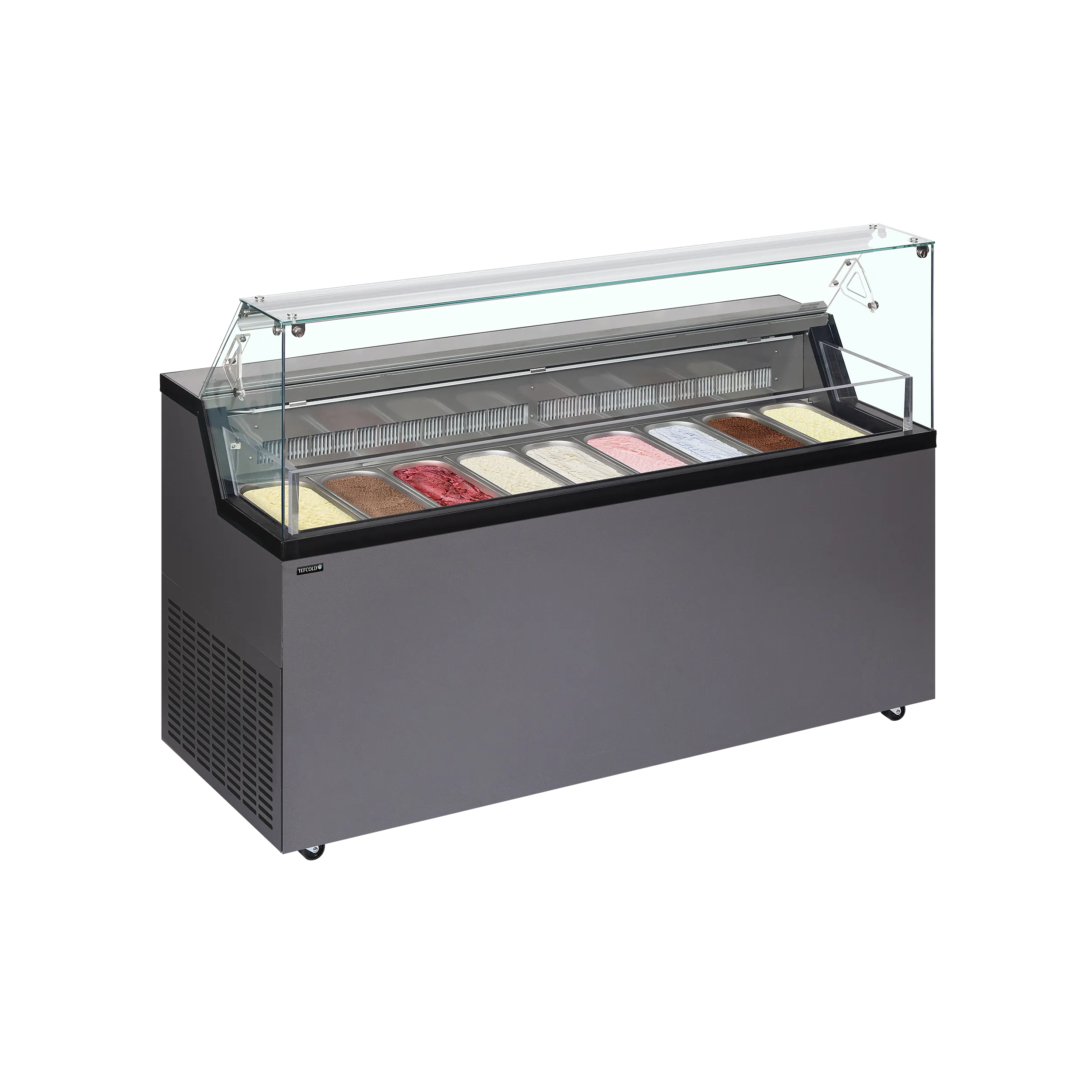 Vitrina de helados capacidad 6, 7 ó 9 cubetas FRAMEC Mirabella
