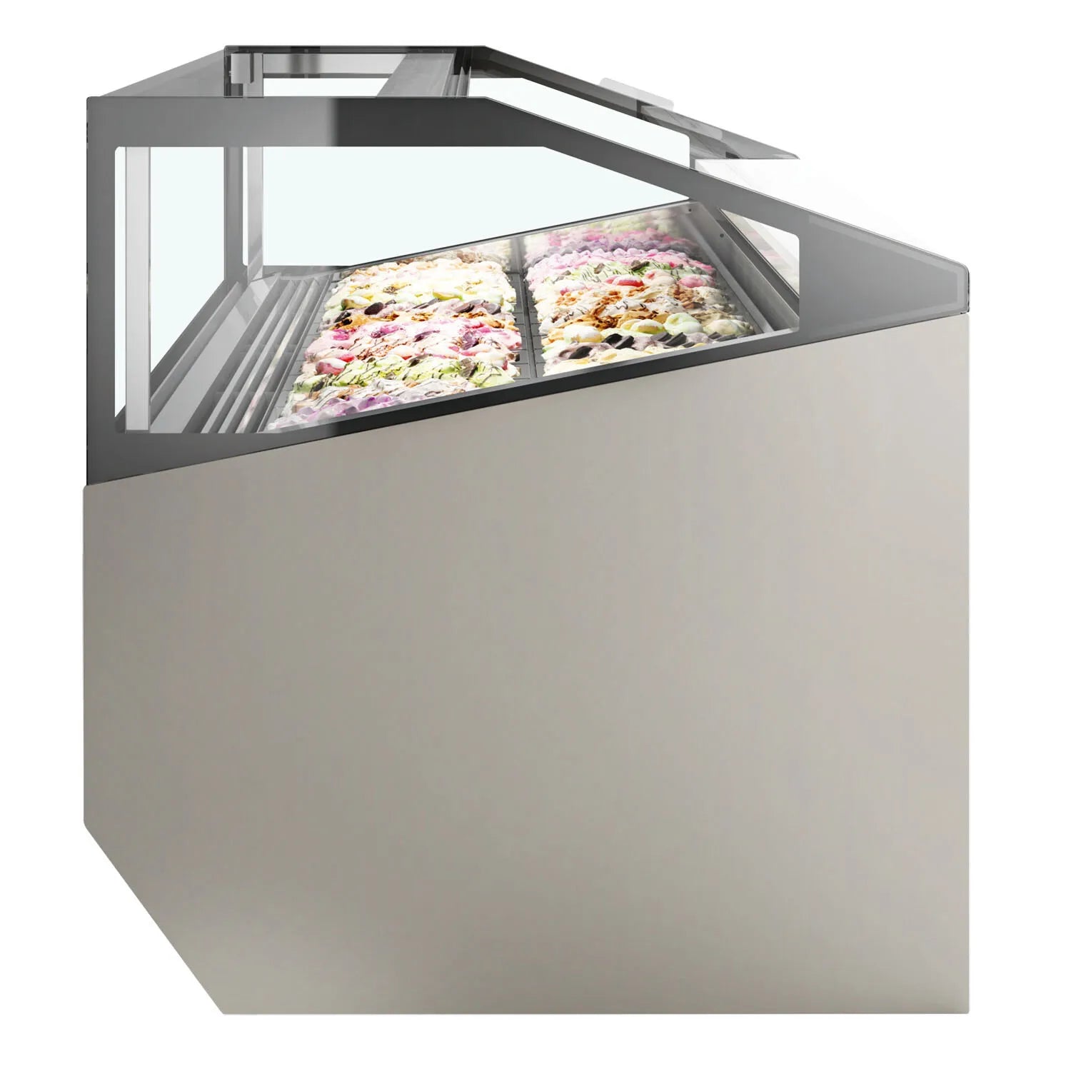 Vitrina helados profesional 12, 18 y 24 cubetas ISA Supercapri