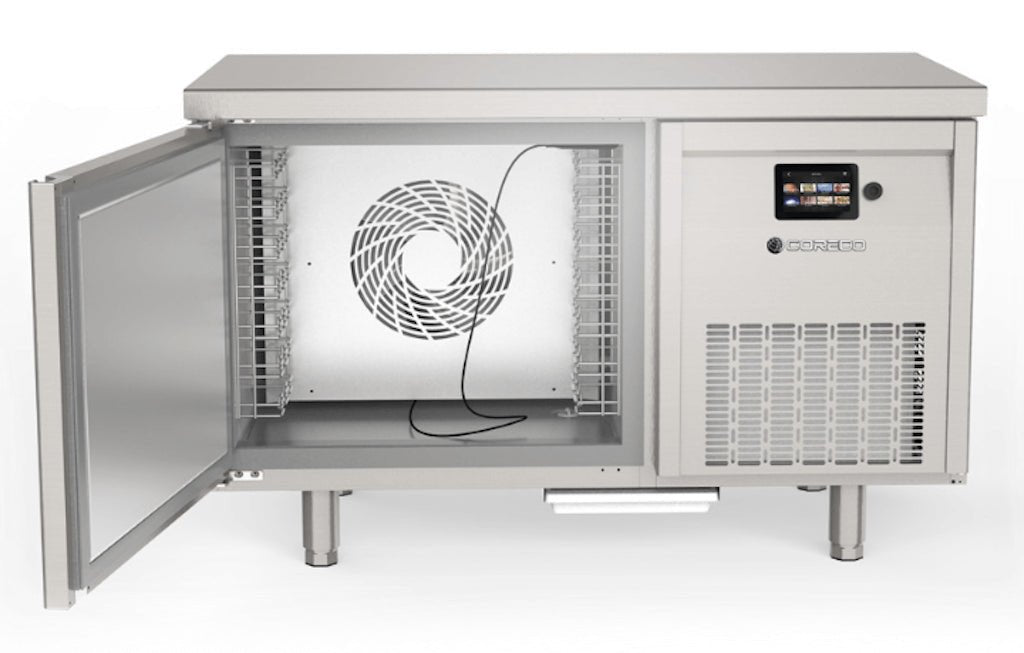 Abatidor temperatura horizontal 7 bandejas GN 1/1 CORECO A7N - H - FrigeriaHosteleria.com