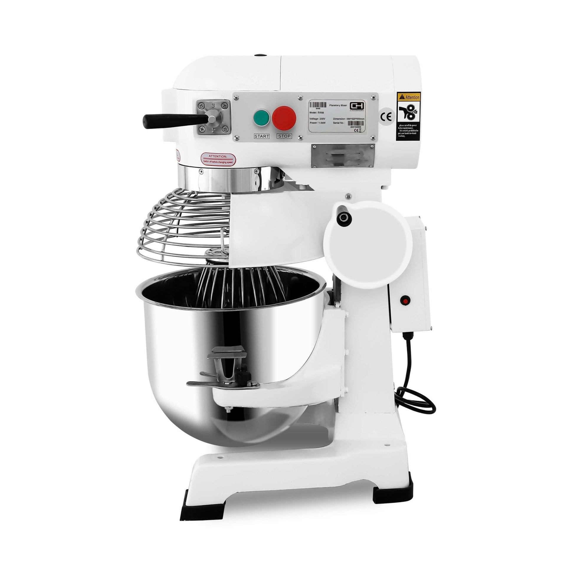 Amasadora Batidora Mezcladora Planetaria 30 litros B30B - FrigeriaHosteleria.com