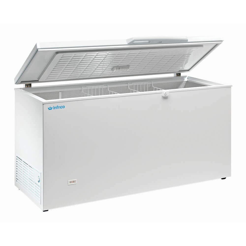 Arcón congelador 285 litros ancho 117 INFRICO HF400ALHC - FrigeriaHosteleria.com