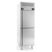 Armario frigorífico y congelador 2 puertas 560 litros INFRICO AGN702MX - FrigeriaHosteleria.com