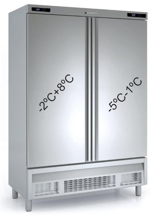 Armario refrigerado 2 puertas depart. pescado 1000 litros CORECO ADP - 1302 - FrigeriaHosteleria.com