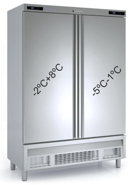 Armario refrigerado 2 puertas depart. pescado 1000 litros CORECO ADP - 1302 - FrigeriaHosteleria.com