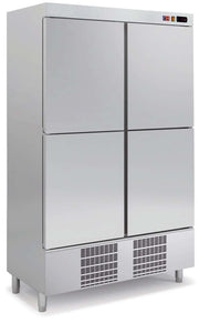Armario refrigerado 4 medias puertas 1000 litros ARCH - 1004 - FrigeriaHosteleria.com