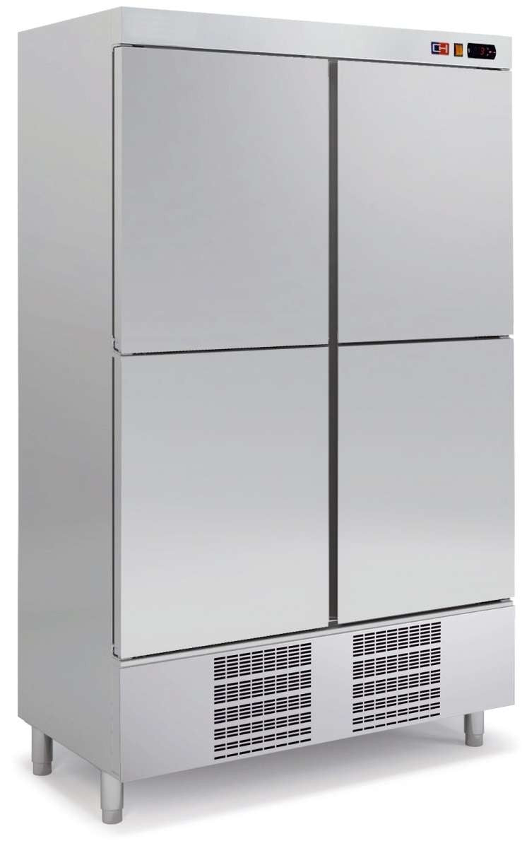 Armario refrigerado 4 medias puertas 1000 litros ARCH - 1004 - FrigeriaHosteleria.com