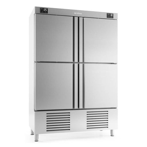 Armario refrigerado con apartado pescado 4 puertas INFRICO ANDP1004TF/G - FrigeriaHosteleria.com