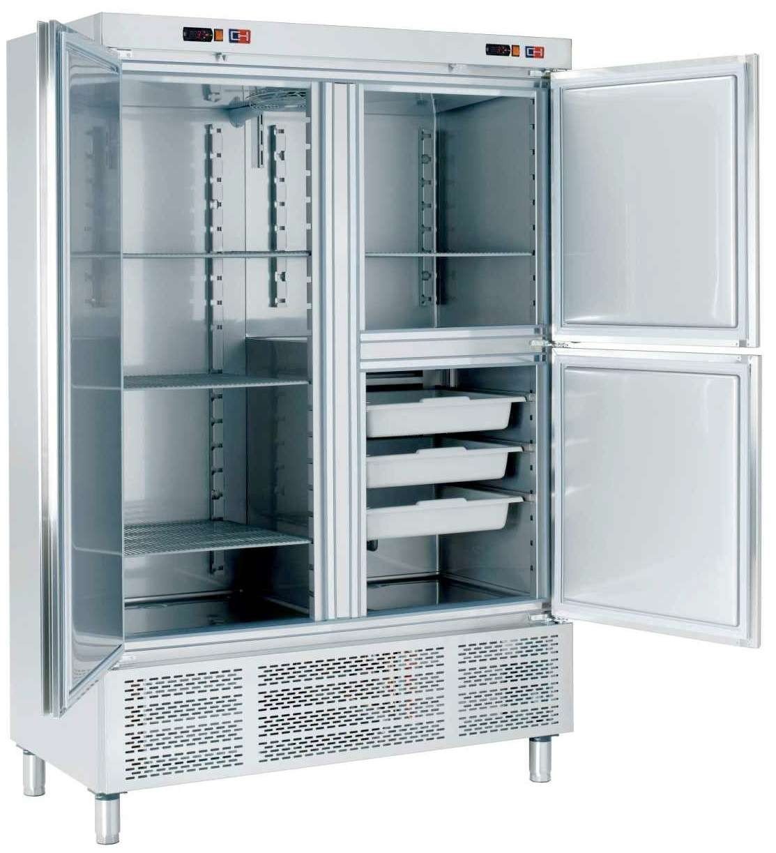 Armario refrigerado con departamento pescado 3 puertas ARCH - 1203 - DP - FrigeriaHosteleria.com
