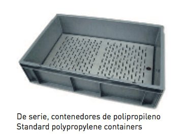 Armario refrigerado para pescado 2 puertas 1300 litros INFRICO AGB1402PESC - FrigeriaHosteleria.com