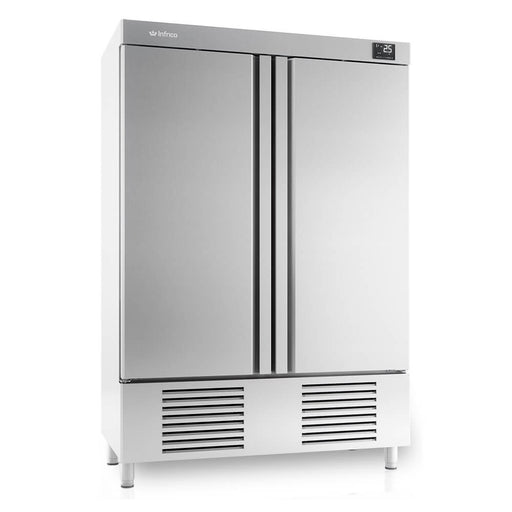Armario refrigerado y congelador 2 puertas 1110 litros INFRICO AN1002MX - FrigeriaHosteleria.com