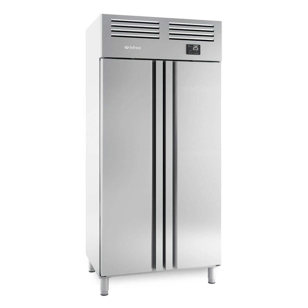 Armario refrigerado y congelador 2 puertas 750 litros INFRICO AGN602MX - FrigeriaHosteleria.com