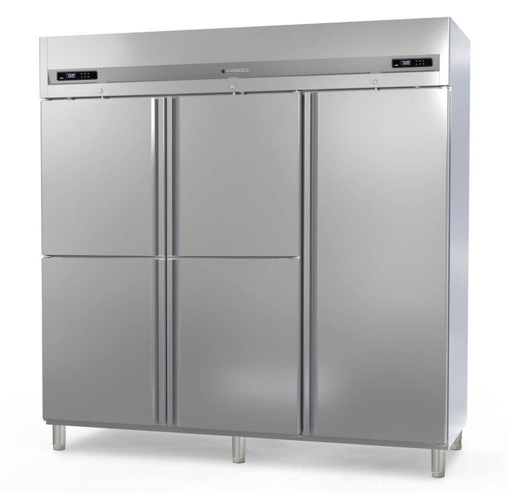 Armario refrigerado y congelador 5 puertas 2100 litros CORECO AGM - 2005 - FrigeriaHosteleria.com