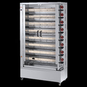 Asador de pollos a gas 8 espadas 48 pollos FECA 840 EKO - FrigeriaHosteleria.com