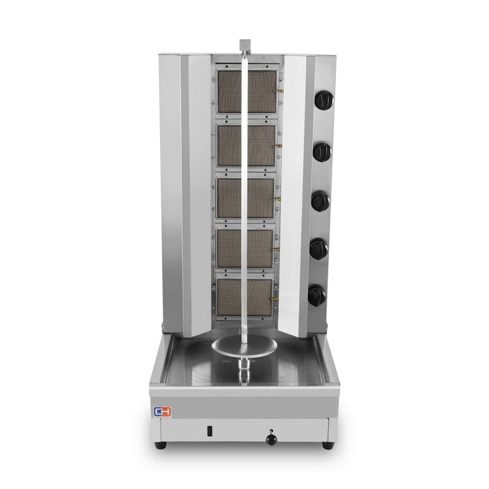 Asador kebab a gas 5 quemadores GSG - 1050A - FrigeriaHosteleria.com