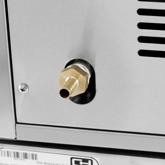 Asador kebab a gas 5 quemadores GSG - 1050A - FrigeriaHosteleria.com