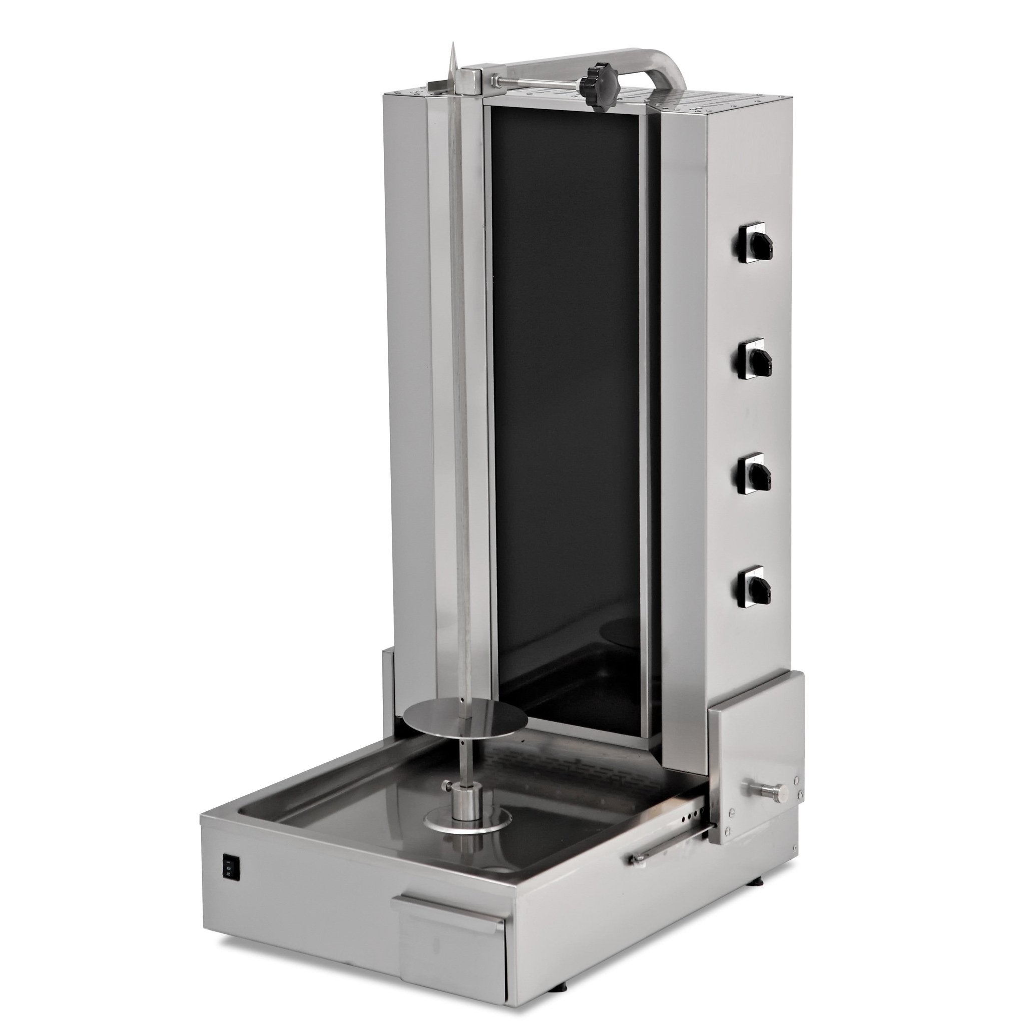 Asador kebab eléctrico 4 zonas vitrocerámica EMPDN171 - FrigeriaHosteleria.com