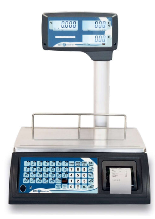 Balanza Comercial 30Kg con Impresora 1 Vendedor RTI30 BAXTRAN - FrigeriaHosteleria.com