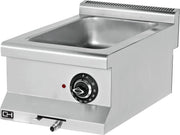 Baño maría capacidad 1 - GN2/3 + 2 - GN1/6 400x635x285h mm EMP6SE010 - FrigeriaHosteleria.com