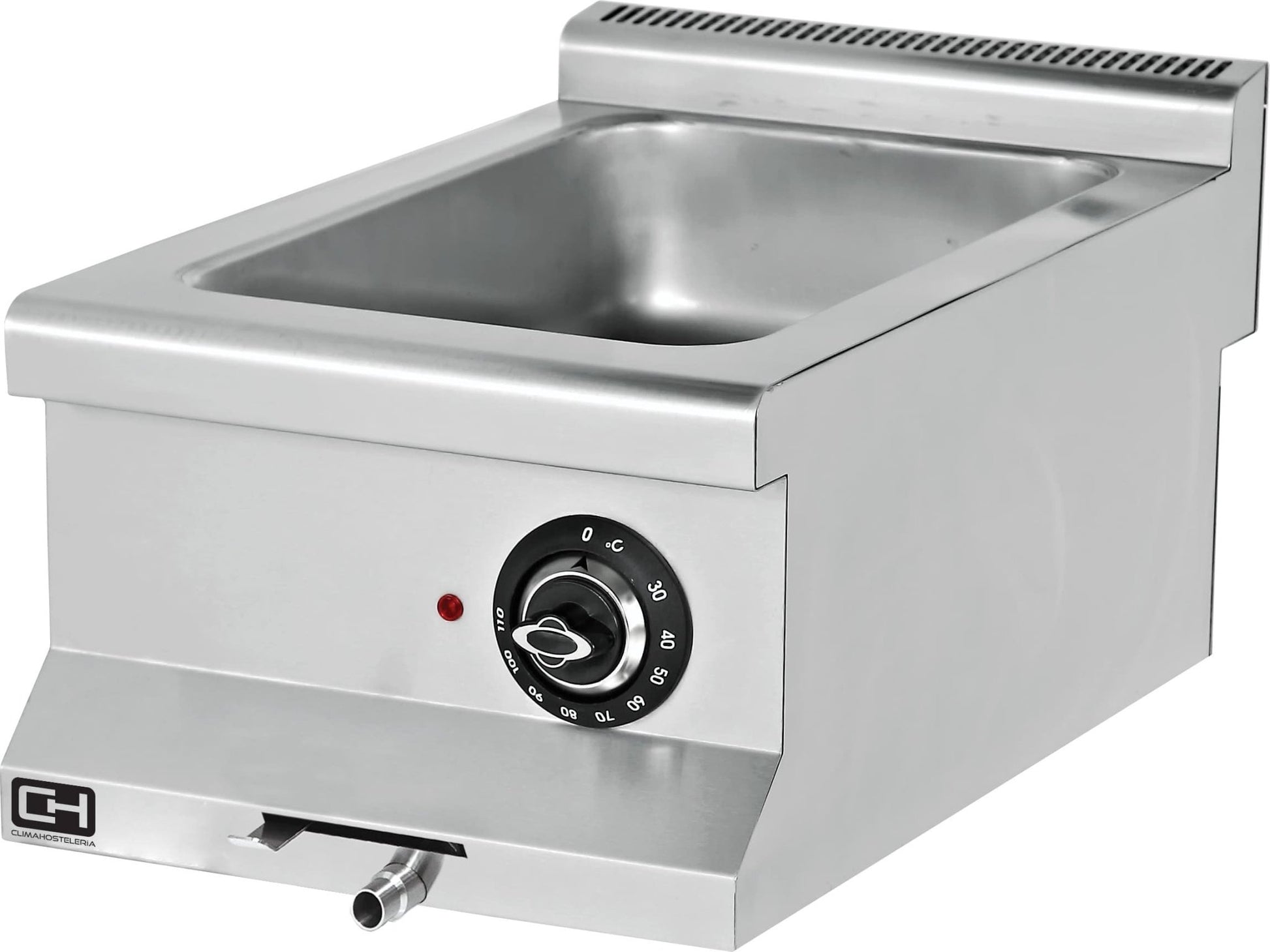 Baño maría capacidad 1 - GN2/3 + 2 - GN1/6 400x635x285h mm EMP6SE010 - FrigeriaHosteleria.com