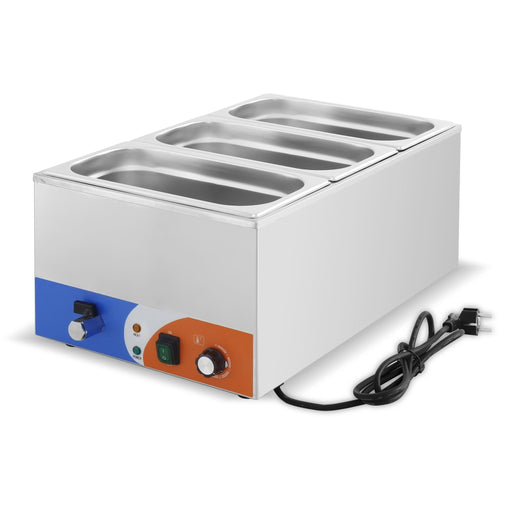 Baño maría de 3 cubetas GN1/3 BM - 1/3 - FrigeriaHosteleria.com