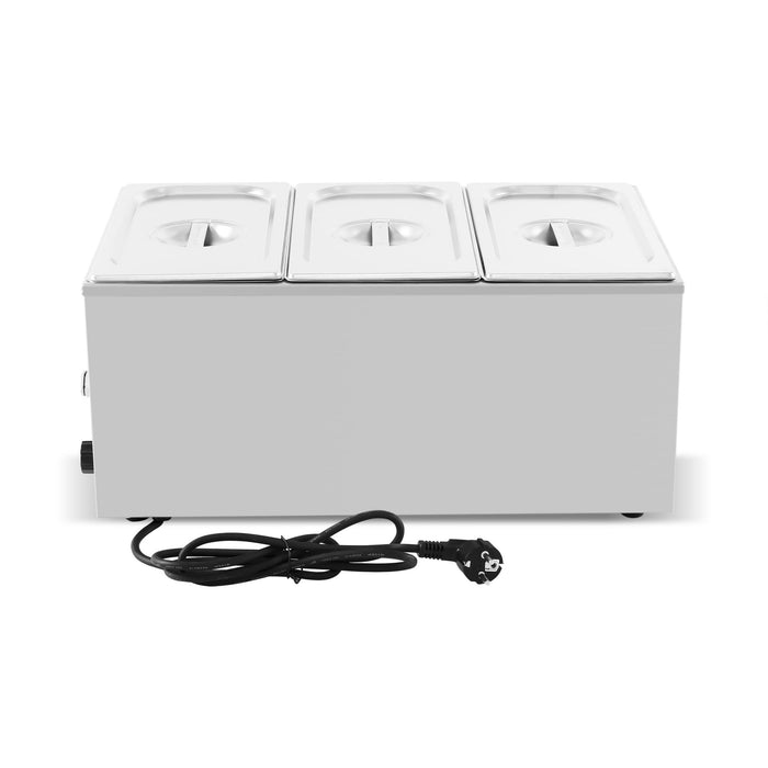 Baño maría de 3 cubetas GN1/3 BM - 1/3 - FrigeriaHosteleria.com